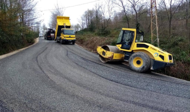 Ordu Büyükşehrin yol seferberliği sürüyor…