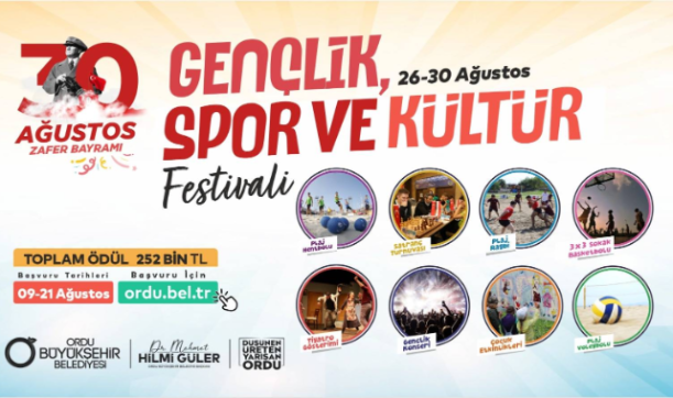 Ordu’da festival var