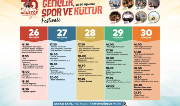 Ordu’da heyecan dolu festival başlıyor