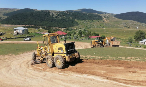 Ordu Büyükşehir yayla yollarını onarıyor