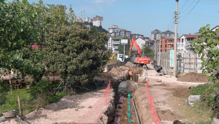 Büyükşehir, Fatsa İlçesi Kurtuluş Mahallesinin altyapısına neşter vurdu