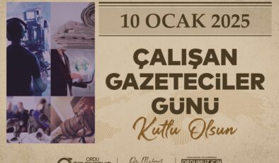 Başkan Güler’den “10 Ocak Çalışan Gazeteciler Günü” mesajı