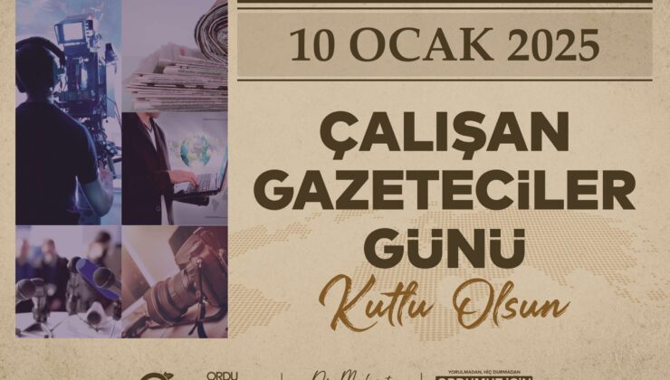 Başkan Güler’den “10 Ocak Çalışan Gazeteciler Günü” mesajı