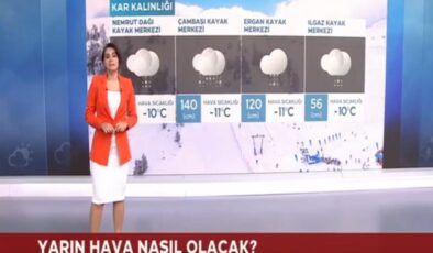 Çambaşı Kayak Merkezi ulusal TV’lerin haber bültenlerine girdi