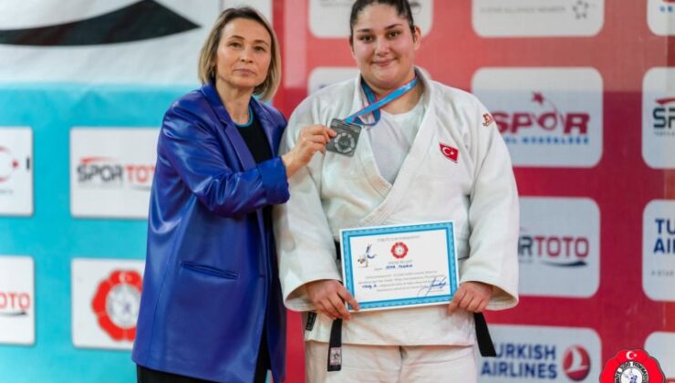 Judo’da gümüş madalya