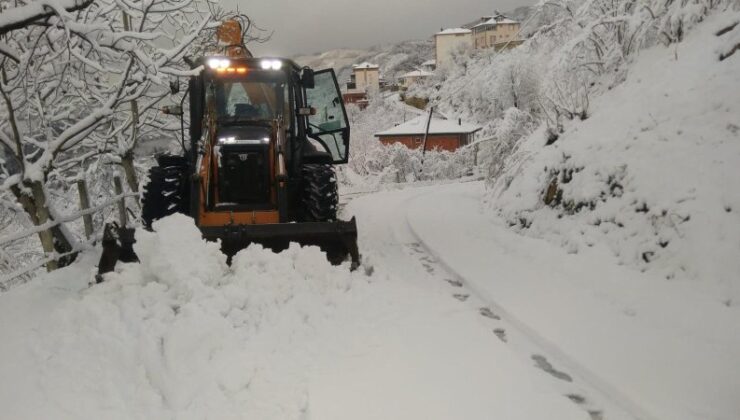 Ordu’da kar kalınlığı 60 cm’ye ulaştı