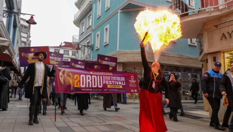 Tiyatronun kalbi Ordu’da atıyor